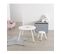 Table Pour Enfant En Bois Blanc D 60 Cm