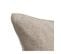 Coussin Déhoussable Beige Lin 40 X 40 Cm