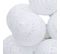 Guirlande LED 16 Boules - Blanc