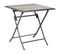 Table Aluminium Azua 2 Places Gris Smoke Hespéride - Graphite