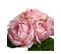Bouquet De Fleurs Artificielles 9 Roses Anciennes D. 23 X H. 30 Cm