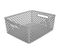 Panier Multi-usages "basket" 13cm Gris