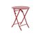 Table Pliante Ronde Greensboro - 2 Places - Groseille