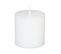 Lot De 4 Bougies Votive Rustique Gris  D 4.5 Cm