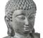 Statue Déco Bouddha Assis 106cm Gris