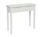 Meuble Console 2 Tiroirs En Bois Blanc H 76 Cm