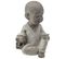 Objet Décoratif  Bouddha Enfant En Magnésie H 37 Cm