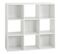 Etagère Cube Design Mix'n Modul - L. 100 X H. 100 Cm - Blanc