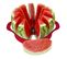 Tranche Fruit En Acier Inoxydable 24 Cm