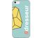 Coque semi-rigide pour dresseur turquoise pour iPhone 5/5S/SE