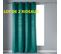 Lot De 2 Rideaux Tamisant En Velours 140 X 240 Cm Veloutea Vert