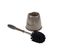 Brosse Wc "bicolore" Anthracite et Taupe