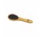 Brosse De Toilettage Bambou "picots Perles" 19cm Naturel