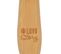 Brosse De Toilettage Bambou "picots Perles" 22cm Naturel