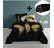 Pack Parure De Couette 220x240 Cm  Himalalove+ Drap Housse 140x190 Noir