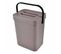 Poubelle De Compost "accrochable" 5l Taupe