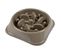 Gamelle Pour Chien et Chat "anti-glouton" 19cm Taupe