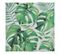 Lot De 20 Serviettes En Papier "monstera" 33x33cm Vert