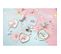 Lot De 20 Serviettes En Papier "team Fille" 33x33cm Rose