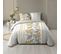 Housse De Couette 240 X 220 Cm Coton 57 Fils + 2 Taies Moana