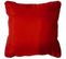 Coussin Uni Rouge 40x40