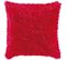 Housse De Coussin "fourrure" 40x40cm Rouge