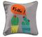 Housse De Coussin "cactus" 40 X 40 cm Multicolore