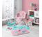 Tapis Enfant Déco "petite Sirena" 45x75cm Rose