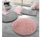 Tapis Imitation Fourrure Enfant "queeny" 50x80cm Gris