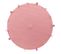 Tapis Rond Enfant "pompomparty" 90cm Rose Dragée