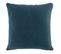 Coussin Déco Uni "angelia" 40x40cm Bleu Marine