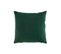 Coussin Déco En Velours "casual" 40x40cm Vert