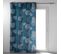 Rideau à Oeillets "esquisse" 140x280cm Bleu
