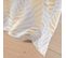 Rideau à Oeillets 140 X 260 Cm Occultant Imprimé Métallisé  Lyra Blanc