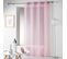 Rideau Voilage "telma" 140x280cm Rose