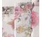 Rideau Voilage à Oeillets "flower Life" 140x240cm Blanc