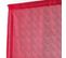 Paire De Voilages "castille" 60x160cm Rouge