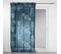 Rideau Voilage à Oeillets "esquisse" 140x280cm Bleu