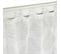 Paire Droite Passants 2 X 60 X 120 Cm Voile Tisse Applique Levita Blanc