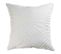 Housse De Coussin "alesia" 60 X 60 cm Blanc