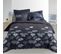 Parure De Lit Percale Alix Noir 240x220