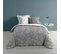 Parure De Lit Bloomy Gris 260x240