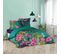 Parure De Lit Eden Flower Vert 240x220