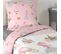 Parure De Lit Hermine Rose 140x200