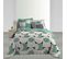 Parure De Lit Percale Chicpop Vert 240x220