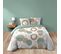 Housse De Couette 200 X 200 Cm Coton 42 Fils + 2 Taies Lunabella Blanc