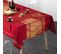 Lot De 3 Serviettes De Table "elegancia" 40x40cm Rouge
