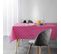 Nappe Rectangulaire "idylle" 140x240cm Fuchsia