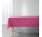 Nappe Rectangulaire "idylle" 140x240cm Fuchsia