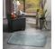 Tapis Uni En Flanelle "flanou" 50x80cm Gris